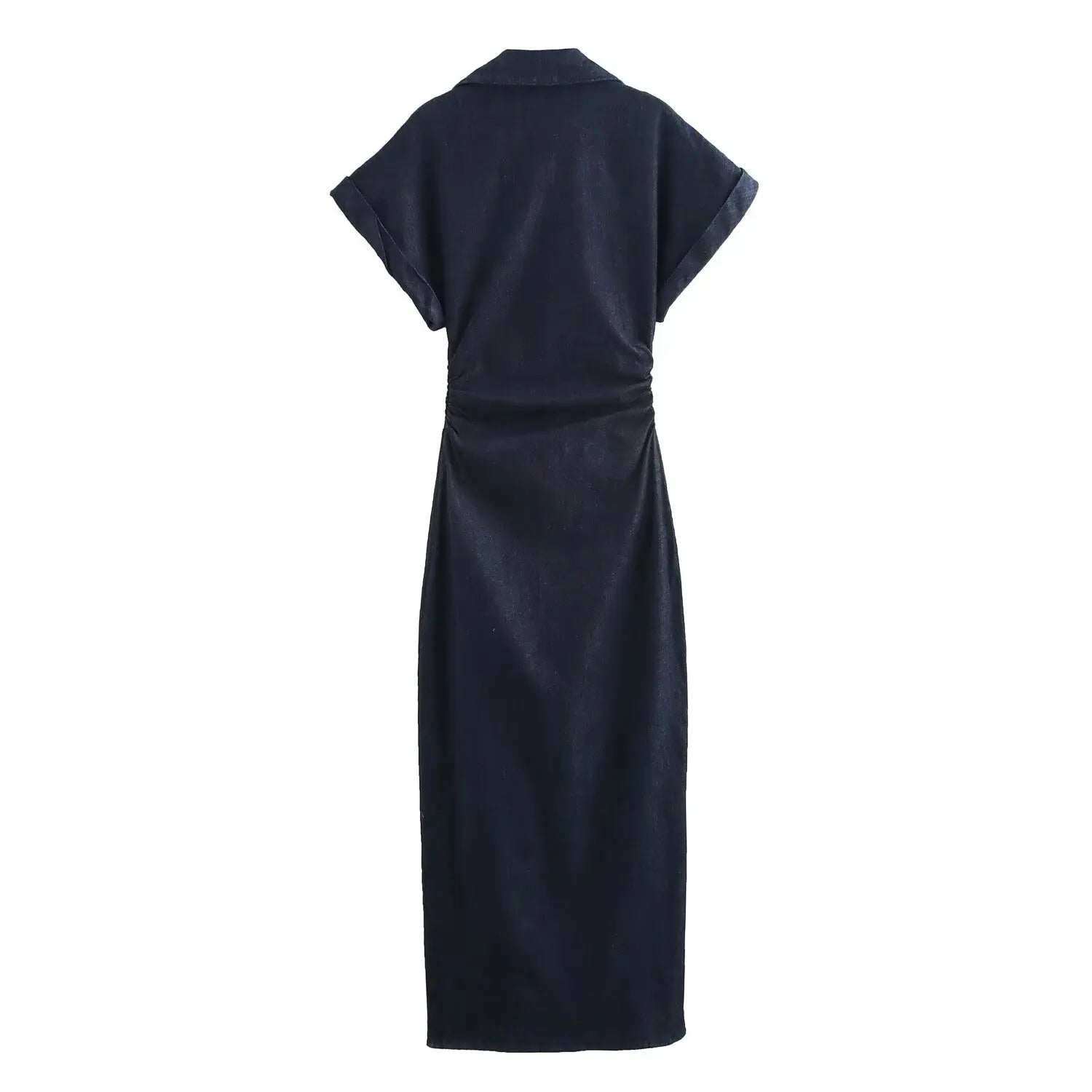 Denim Midi Dress Elena Rose