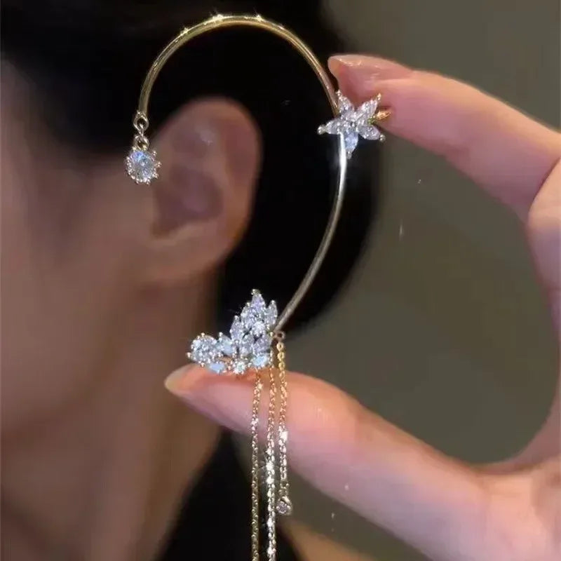 Aurora Starfall Ear Cuff - Rose & Mews