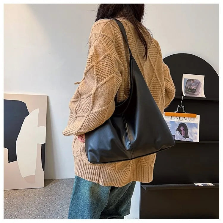 Structured PU Tote Bag Margot Rose
