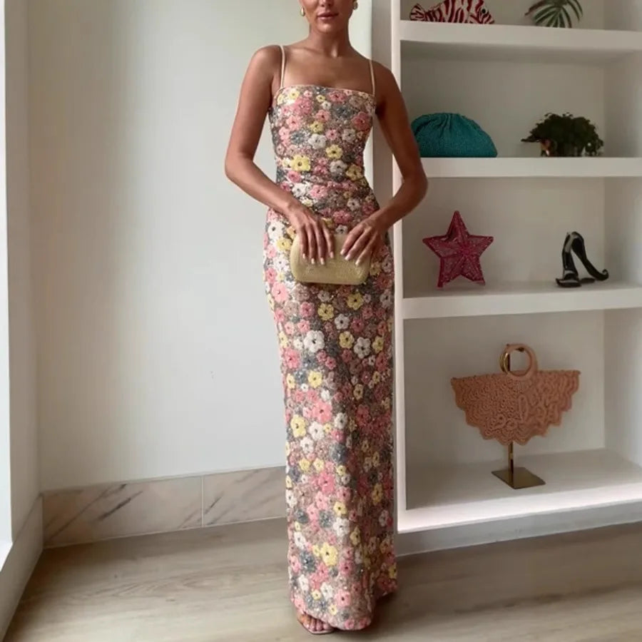 Sequin Maxi Dress Isabelle Rose