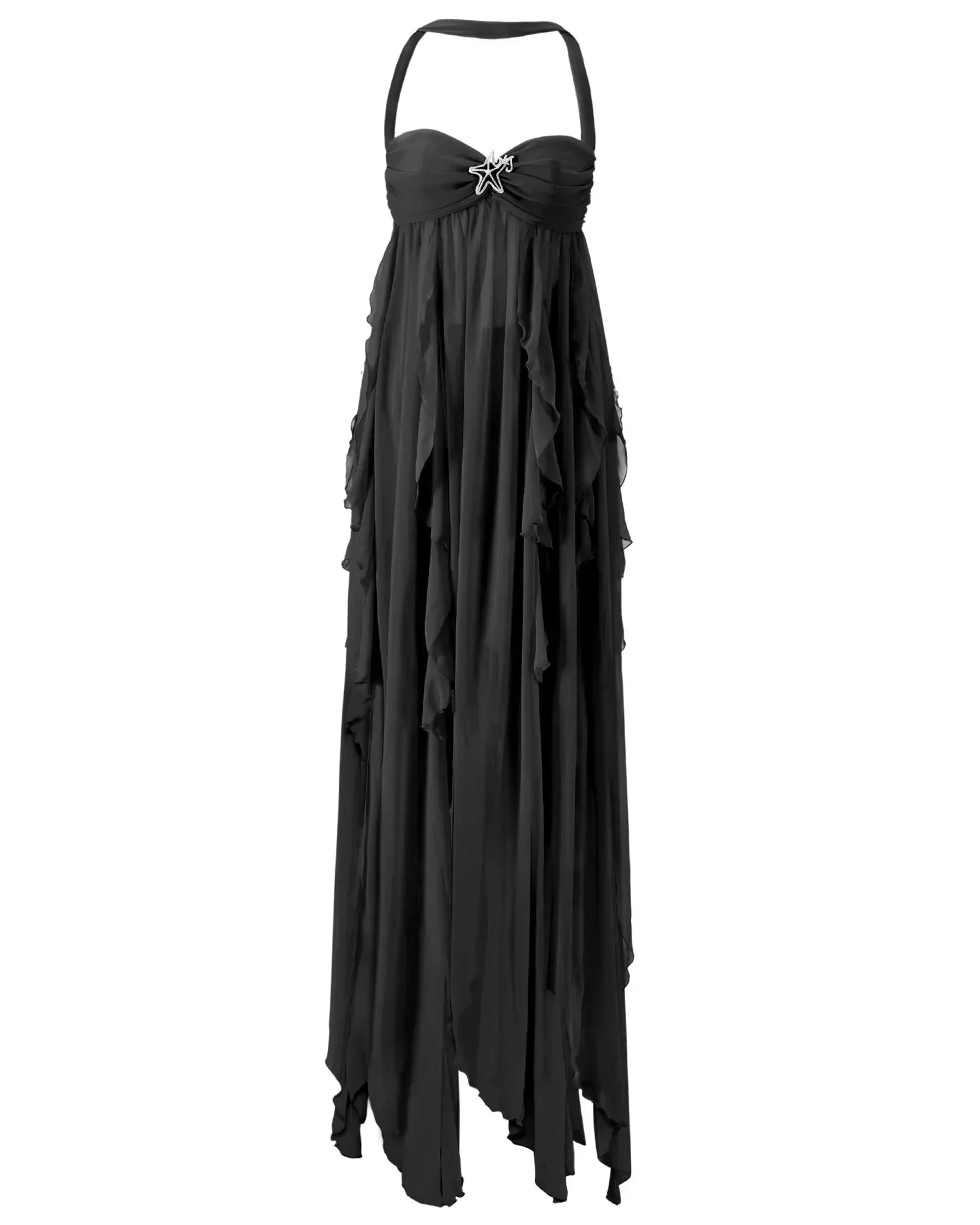 Wrap Maxi Dress Adriana Rose - Rose & Mews