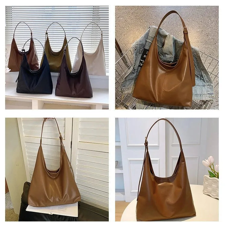 Structured PU Tote Bag Margot Rose
