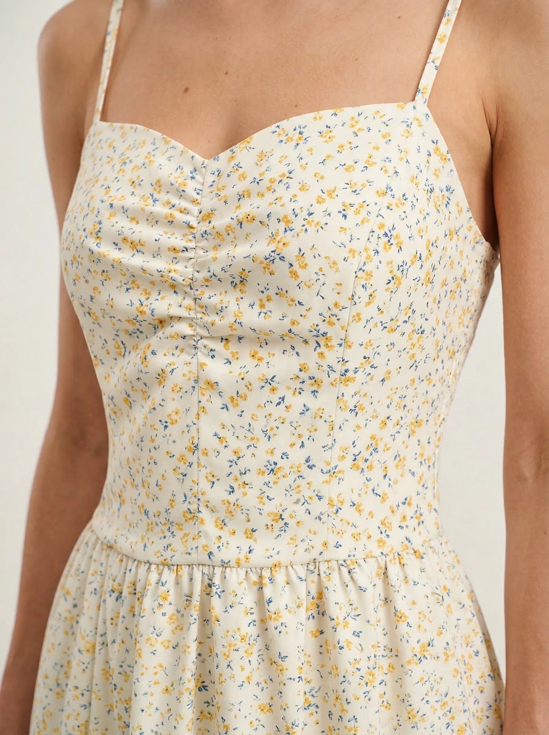 Floral Slip Midi Dress Sofia Rose