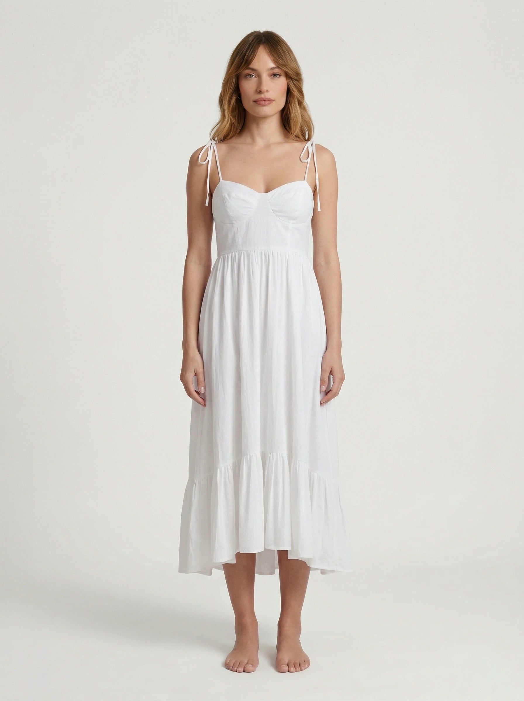 Tiered Midi Dress Ophelia Rose