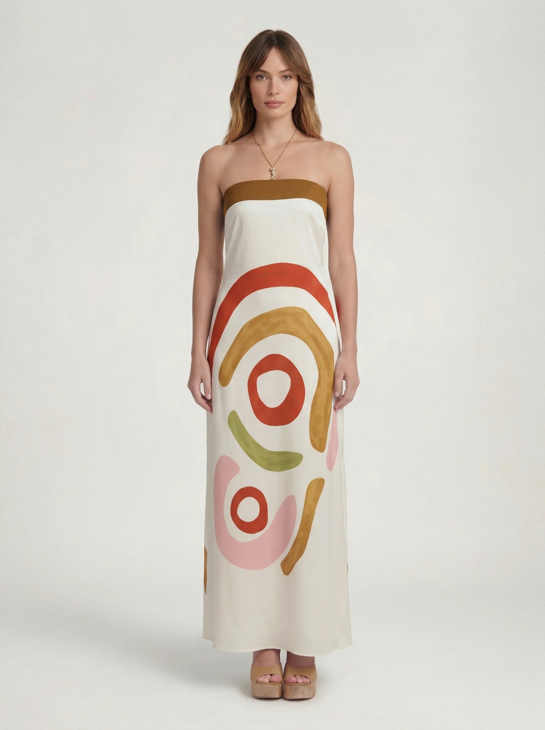 Cut-Out Maxi Dress Valentina Rose