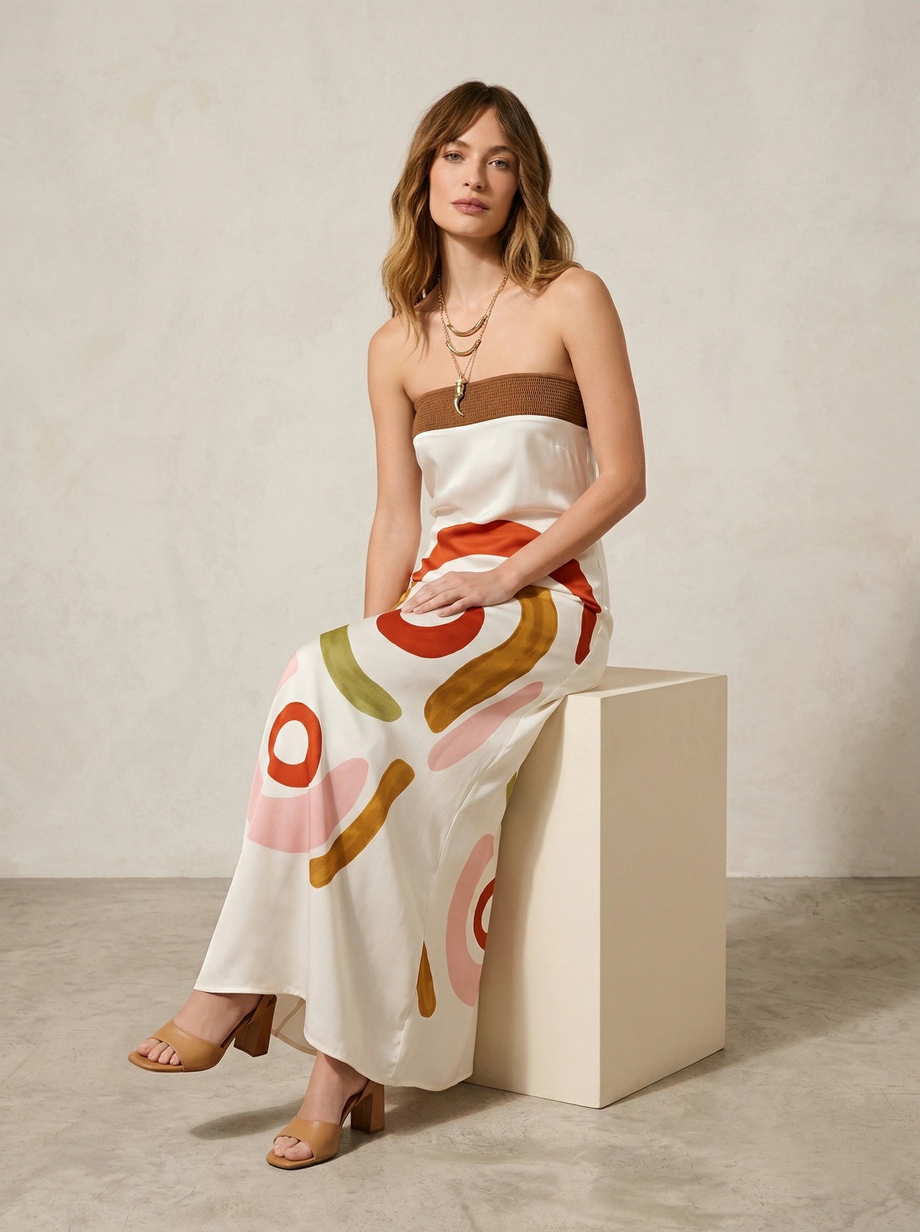 Cut-Out Maxi Dress Valentina Rose