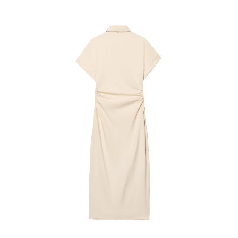 Denim Midi Dress Elena Rose