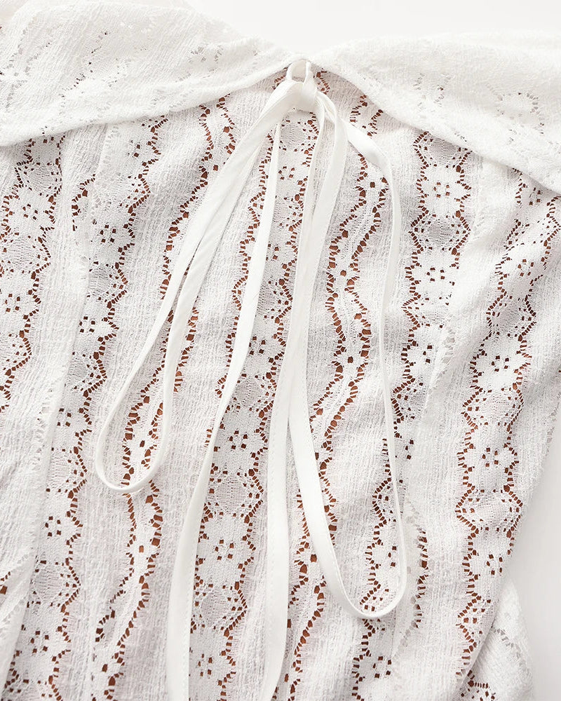 Lace Long Sleeve Gown Seraphina Rose