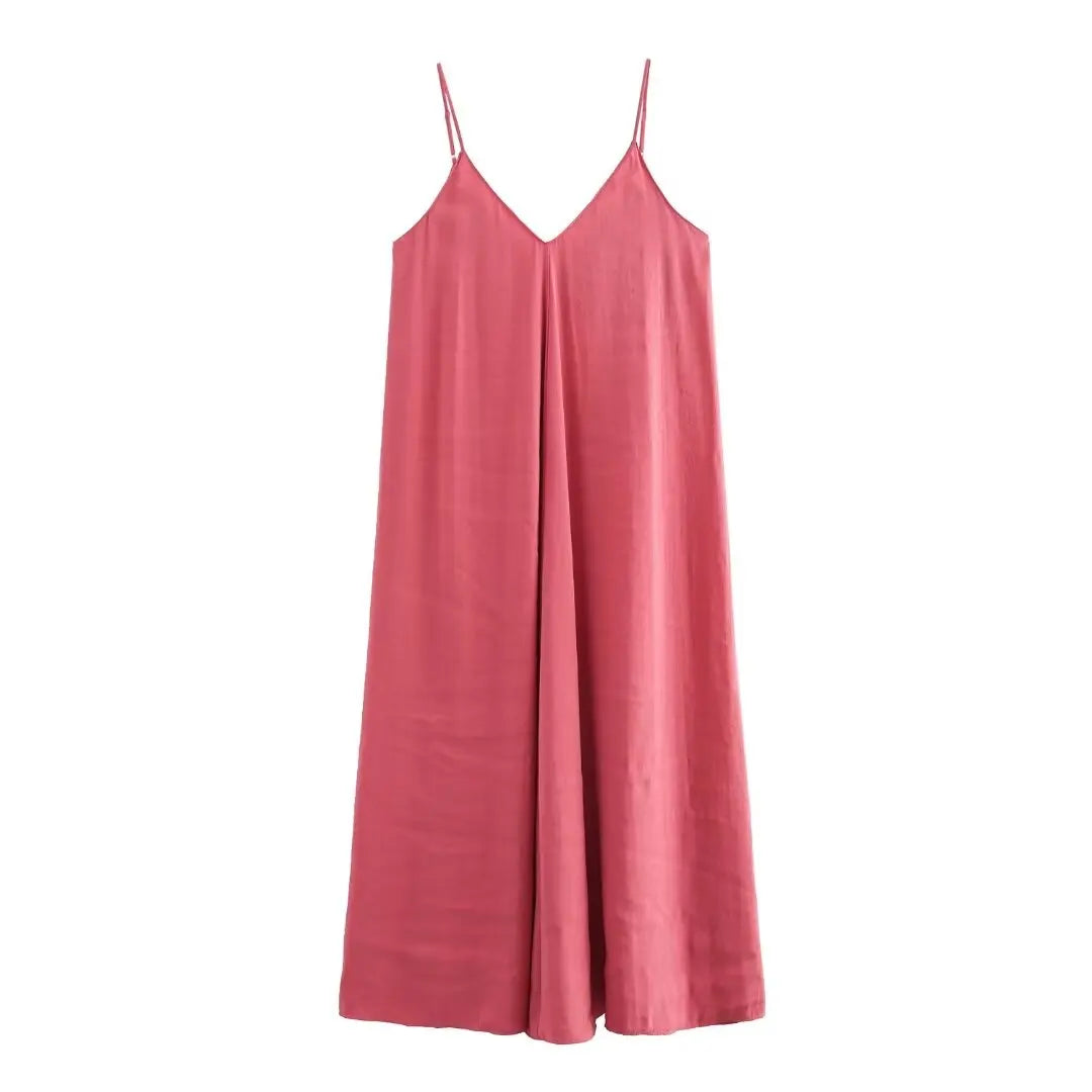 Backless Slip Maxi Dress Adriana Rose