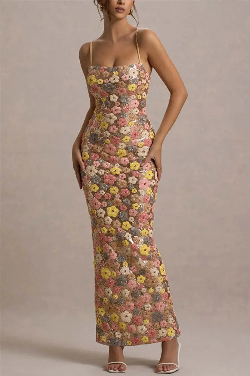 Sequin Maxi Dress Isabelle Rose