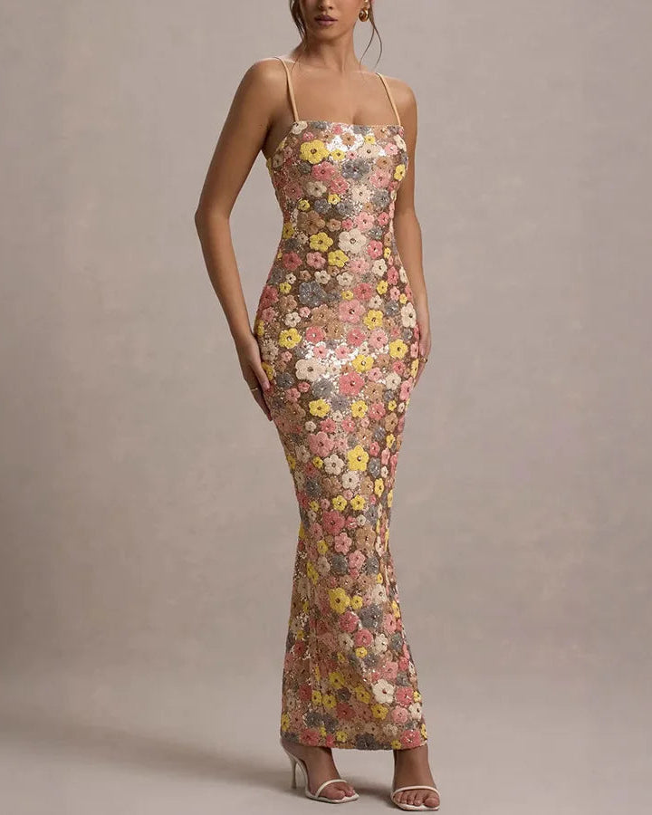 Sequin Maxi Dress Isabelle Rose