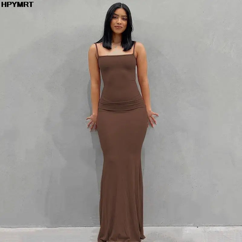 Bodycon Maxi Dress Bianca Rose