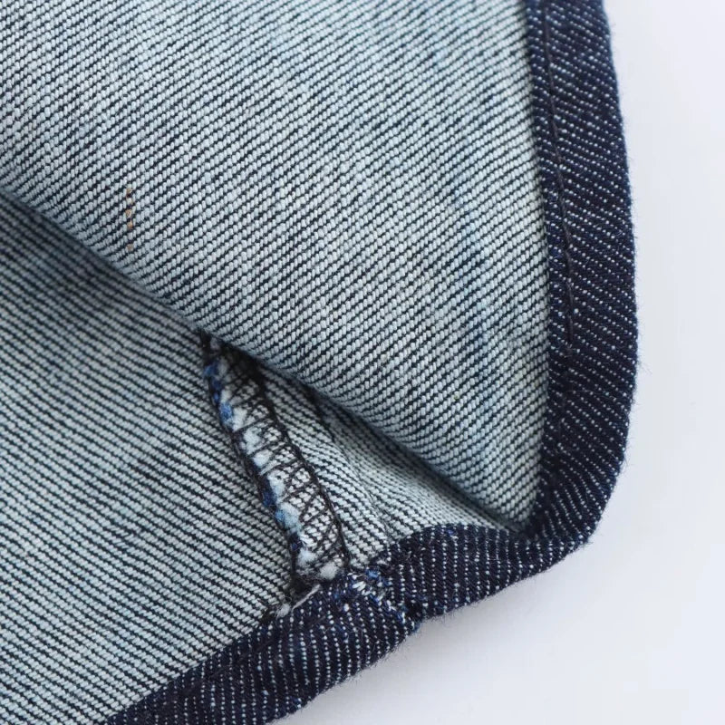 Denim Midi Dress Elena Rose