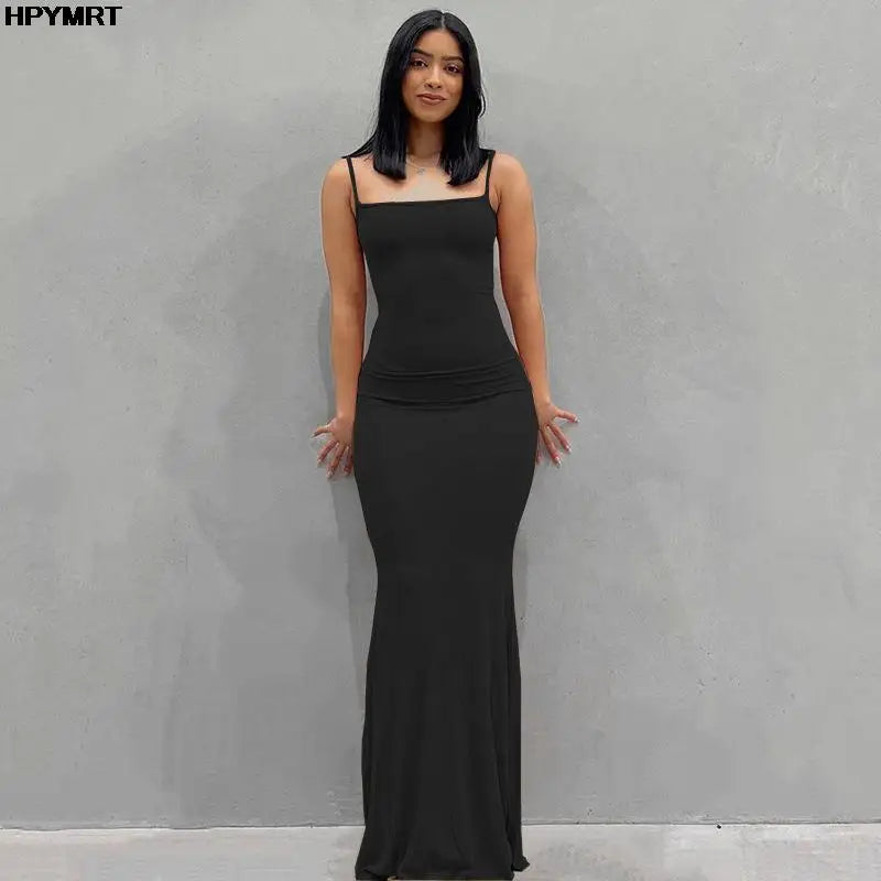 Bodycon Maxi Dress Bianca Rose