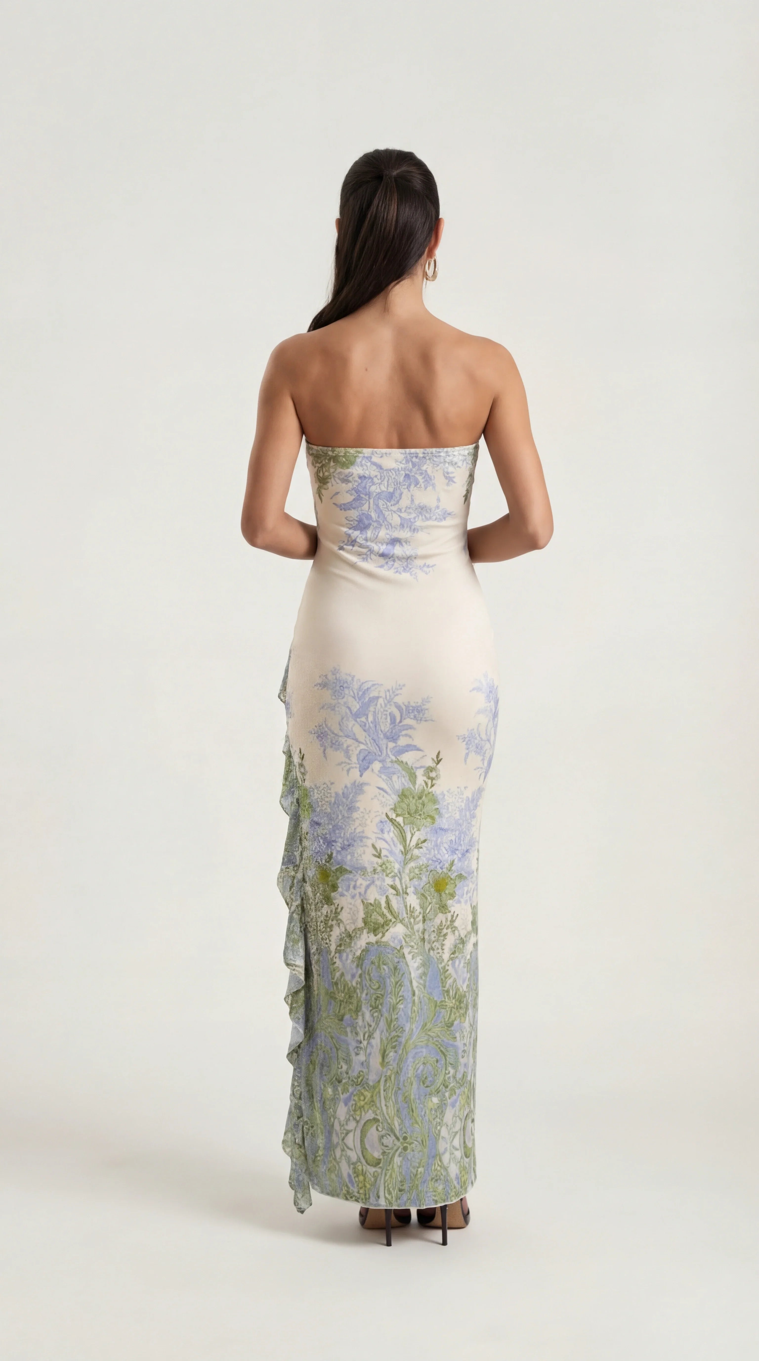 Ruched Bodycon Dress Celeste Rose