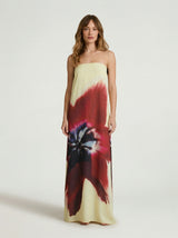 Golden Maxi Dress Rose Valentina