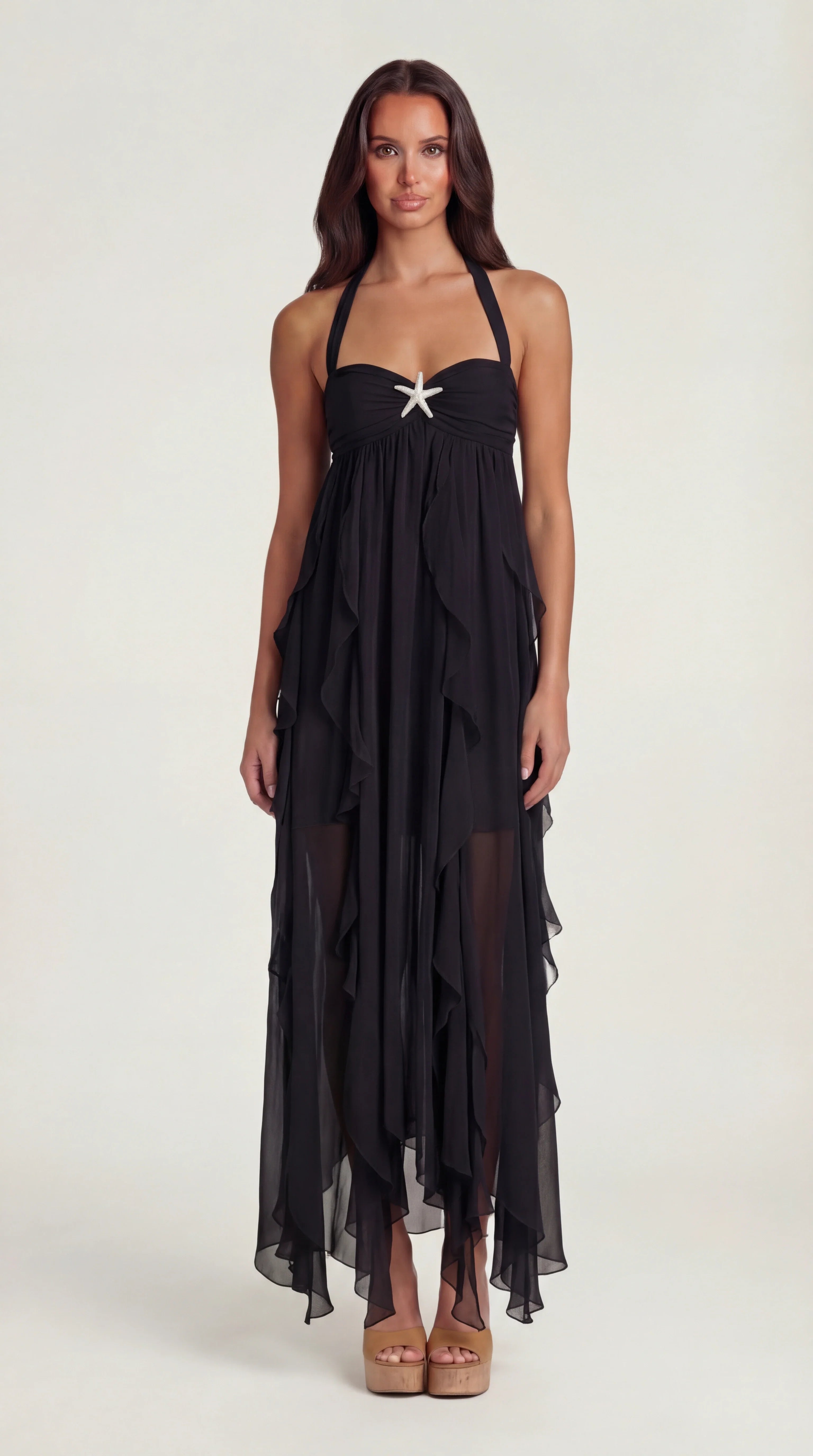 Wrap Maxi Dress Adriana Rose