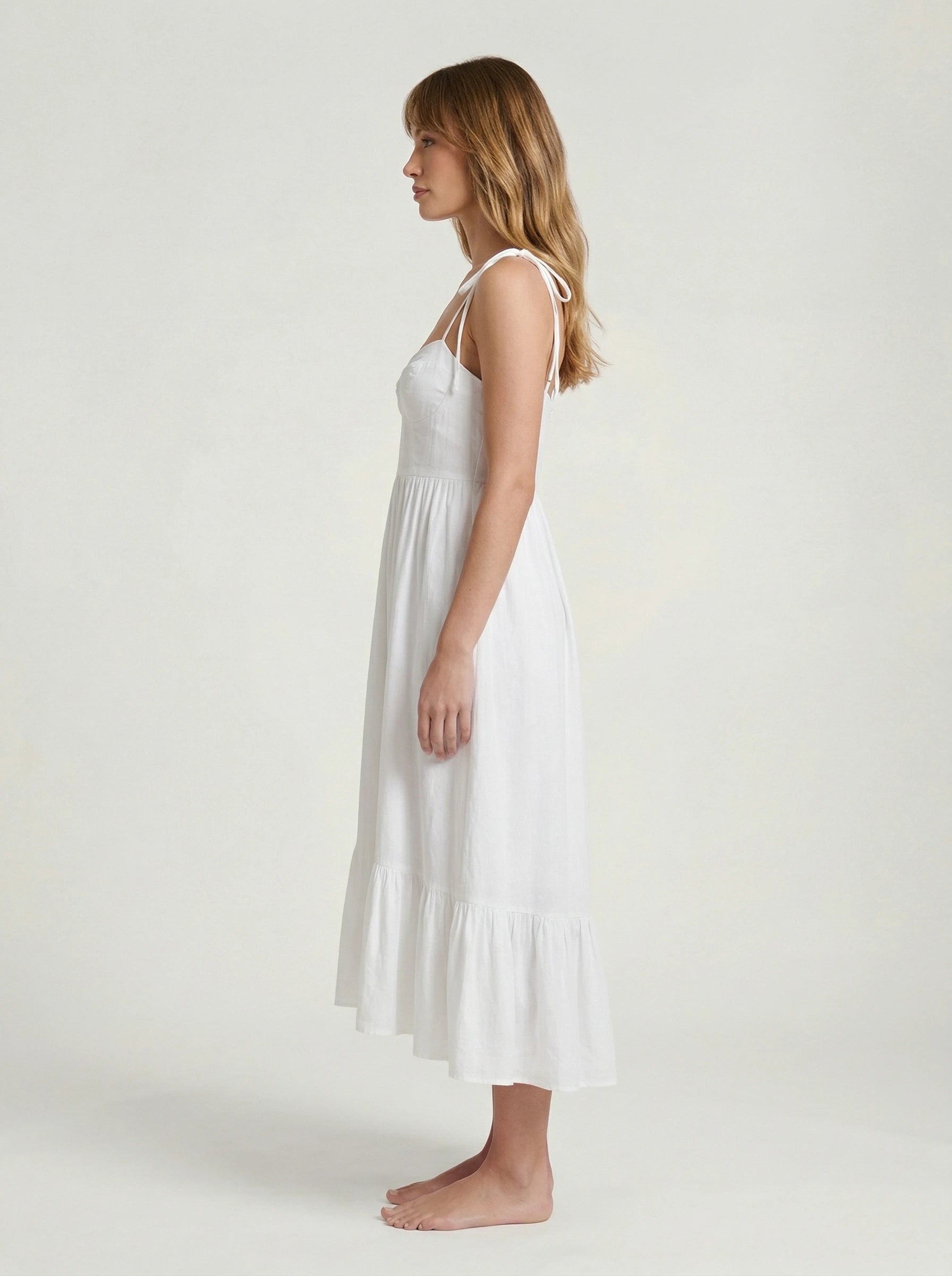 Tiered Midi Dress Ophelia Rose