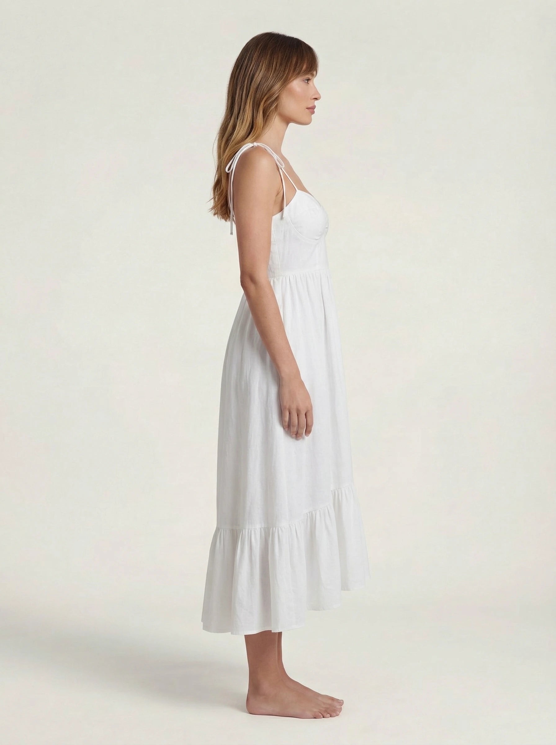 Tiered Midi Dress Ophelia Rose