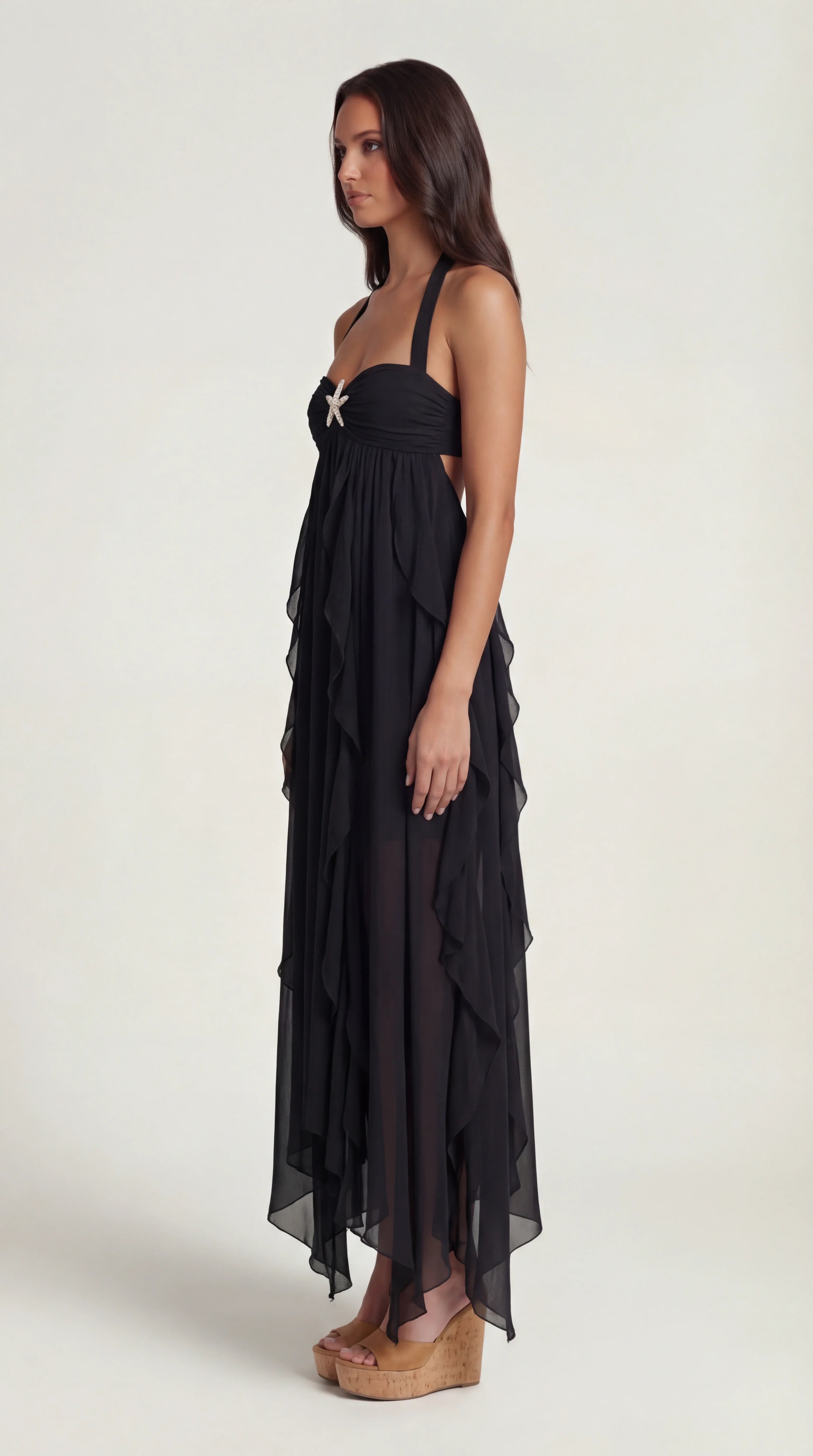 Wrap Maxi Dress Adriana Rose