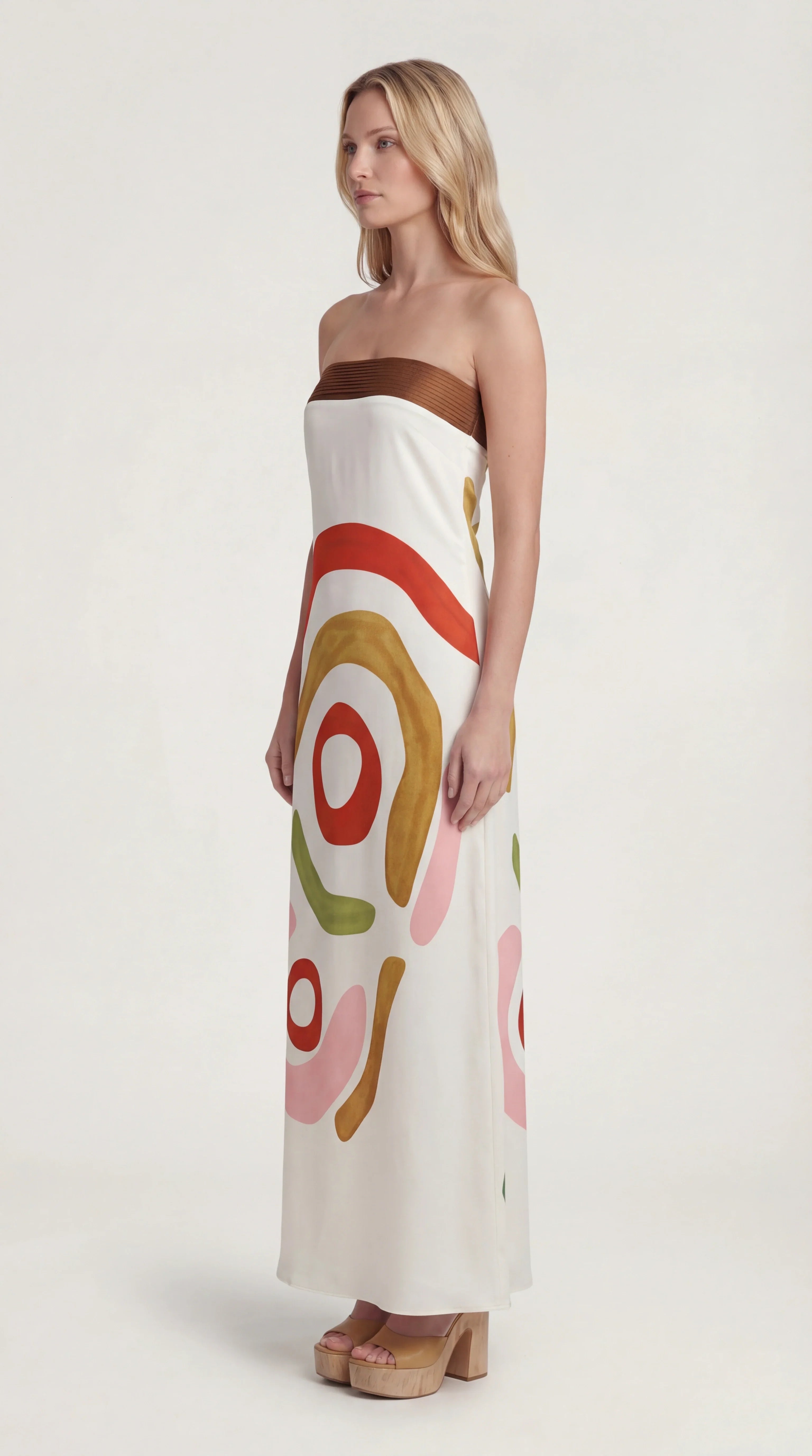 Cut-Out Maxi Dress Valentina Rose