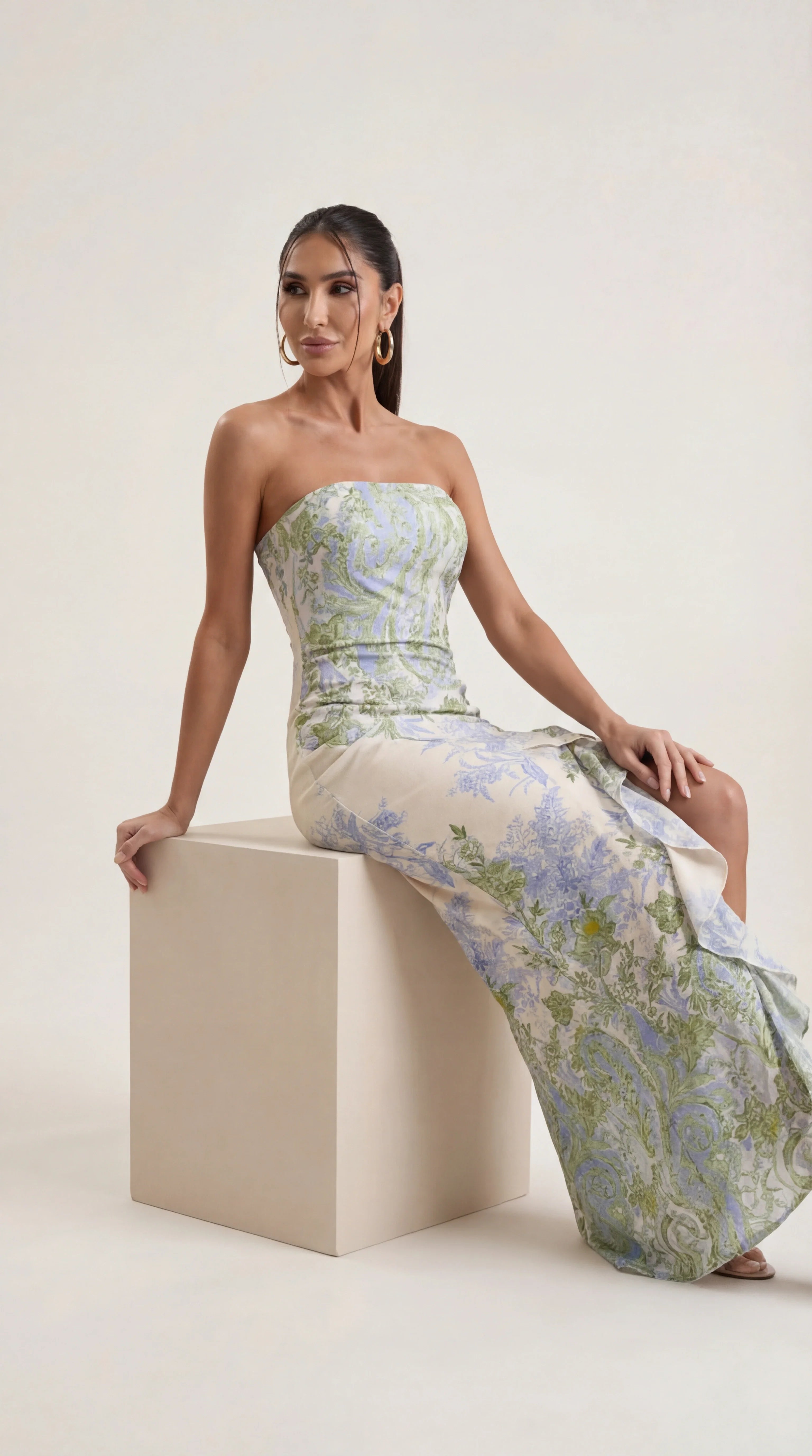 Ruched Bodycon Dress Celeste Rose